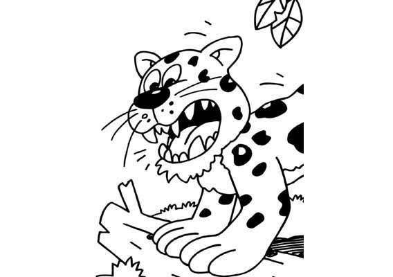 Dibujo para colorear: Pantera (Animales) #15556 - Dibujos para Colorear e Imprimir Gratis