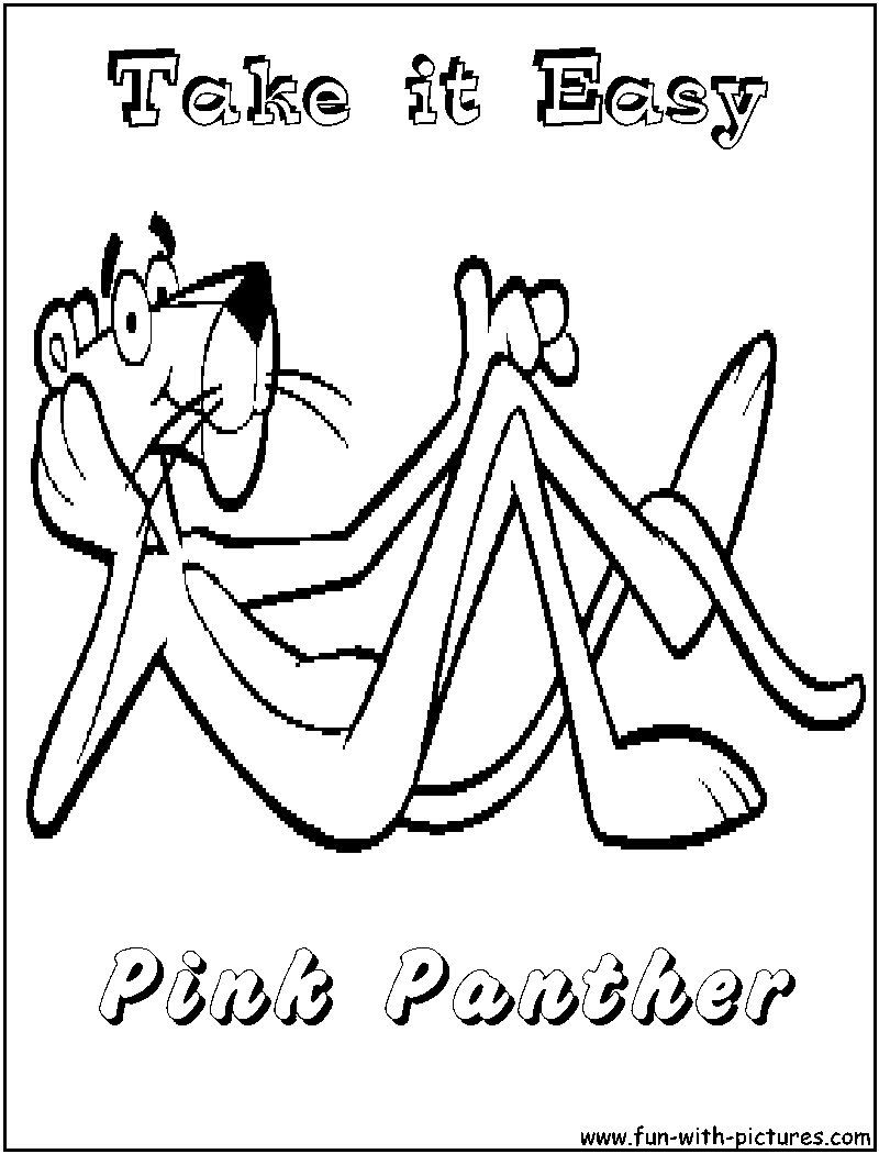 Dibujo para colorear: Pantera (Animales) #15641 - Dibujos para Colorear e Imprimir Gratis