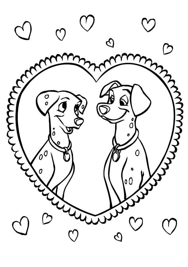 Dibujo para colorear: Perro (Animales) #11 - Dibujos para Colorear e Imprimir Gratis