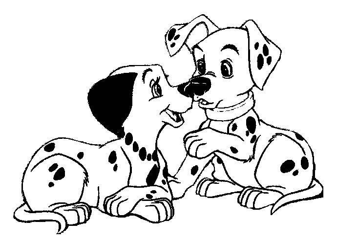 Dibujo para colorear: Perro (Animales) #16 - Dibujos para Colorear e Imprimir Gratis