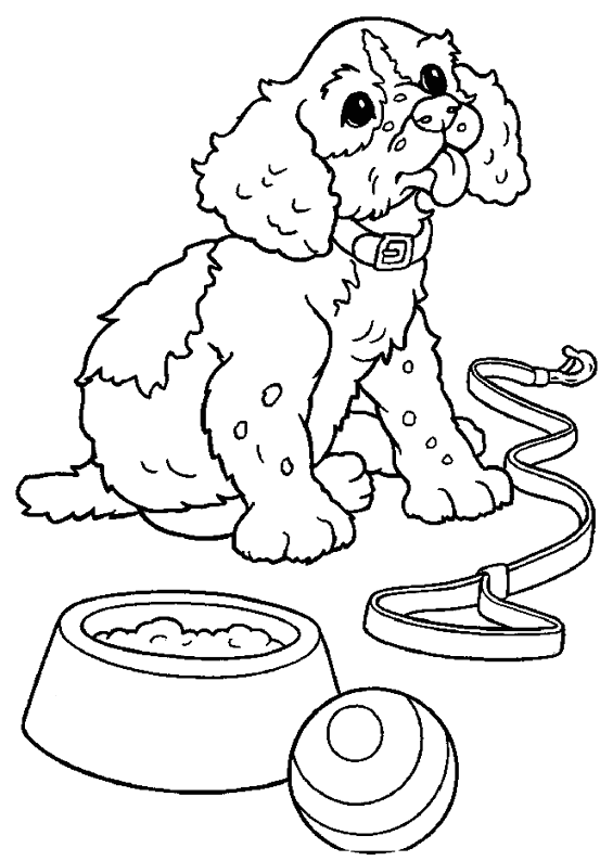 Dibujo para colorear: Perro (Animales) #32 - Dibujos para Colorear e Imprimir Gratis