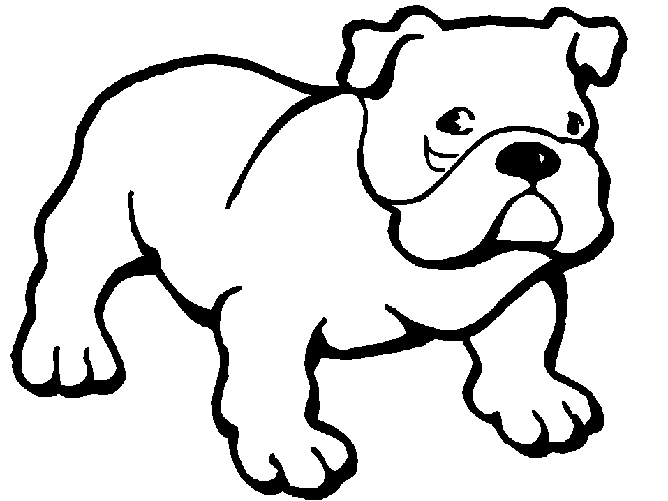 Dibujo para colorear: Perro (Animales) #55 - Dibujos para Colorear e Imprimir Gratis