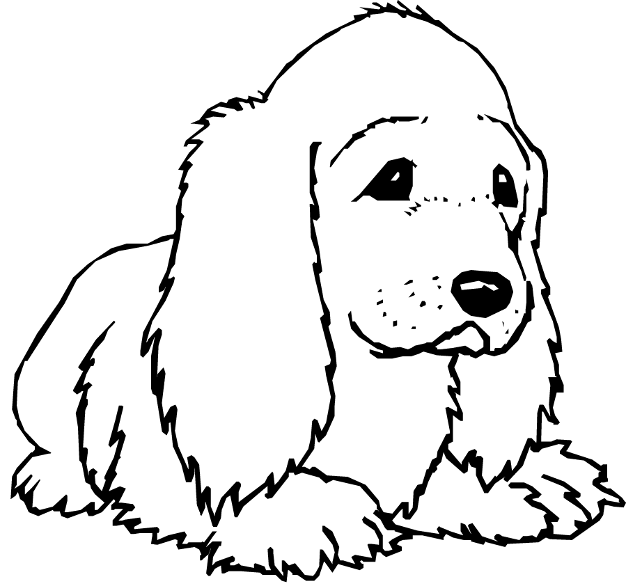 Dibujo para colorear: Perro (Animales) #6 - Dibujos para Colorear e Imprimir Gratis