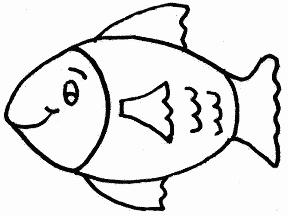 Dibujo para colorear: Pescado (Animales) #17028 - Dibujos para Colorear e Imprimir Gratis