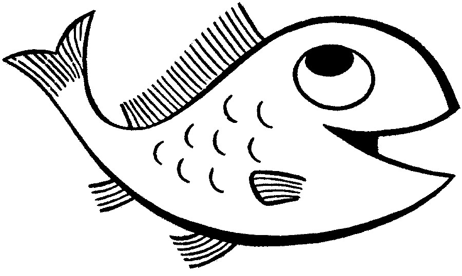 Dibujo para colorear: Pescado (Animales) #17056 - Dibujos para Colorear e Imprimir Gratis