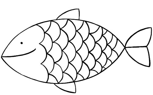 Dibujo para colorear: Pescado (Animales) #17200 - Dibujos para Colorear e Imprimir Gratis