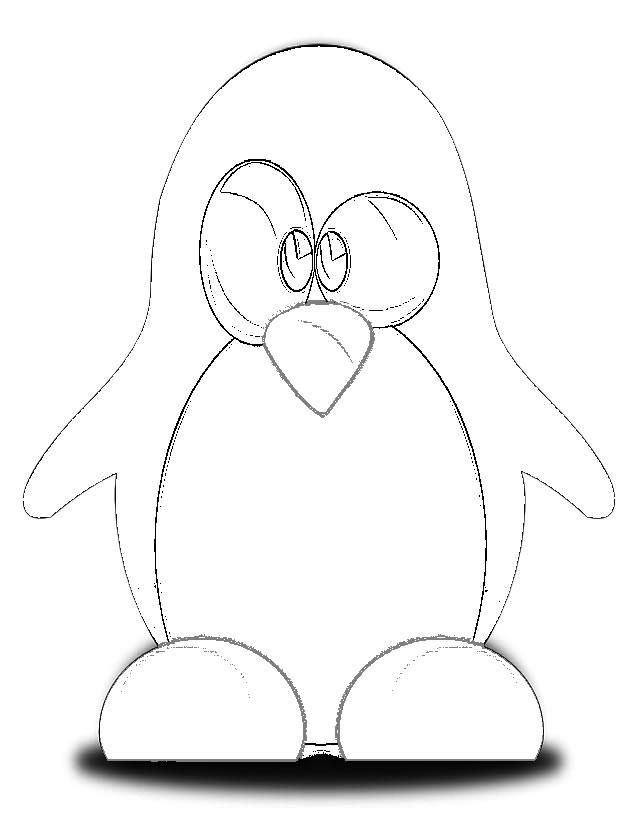 Dibujo para colorear: Pingüino (Animales) #16833 - Dibujos para Colorear e Imprimir Gratis