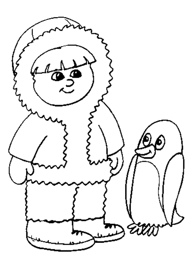 Dibujo para colorear: Pingüino (Animales) #16910 - Dibujos para Colorear e Imprimir Gratis