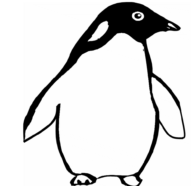 Dibujo para colorear: Pingüino (Animales) #16979 - Dibujos para Colorear e Imprimir Gratis