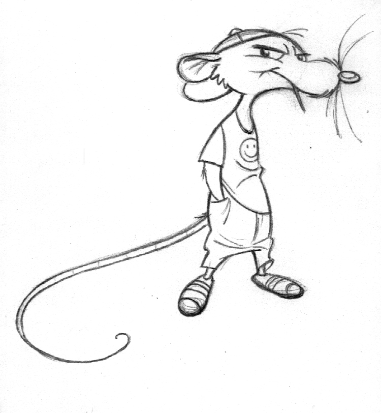 Dibujo para colorear: Rata (Animales) #15188 - Dibujos para Colorear e Imprimir Gratis