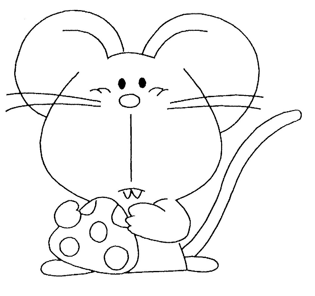 Dibujo para colorear: Ratón (Animales) #13939 - Dibujos para Colorear e Imprimir Gratis