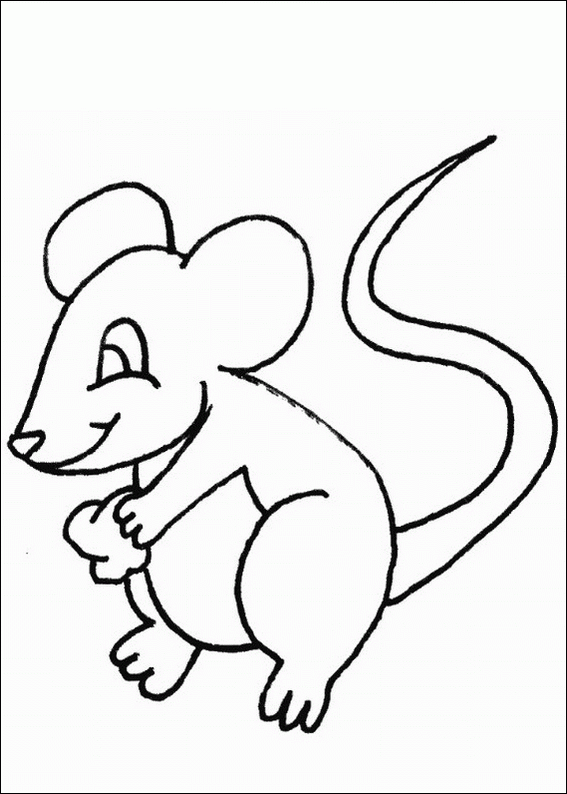 Dibujo para colorear: Ratón (Animales) #13952 - Dibujos para Colorear e Imprimir Gratis