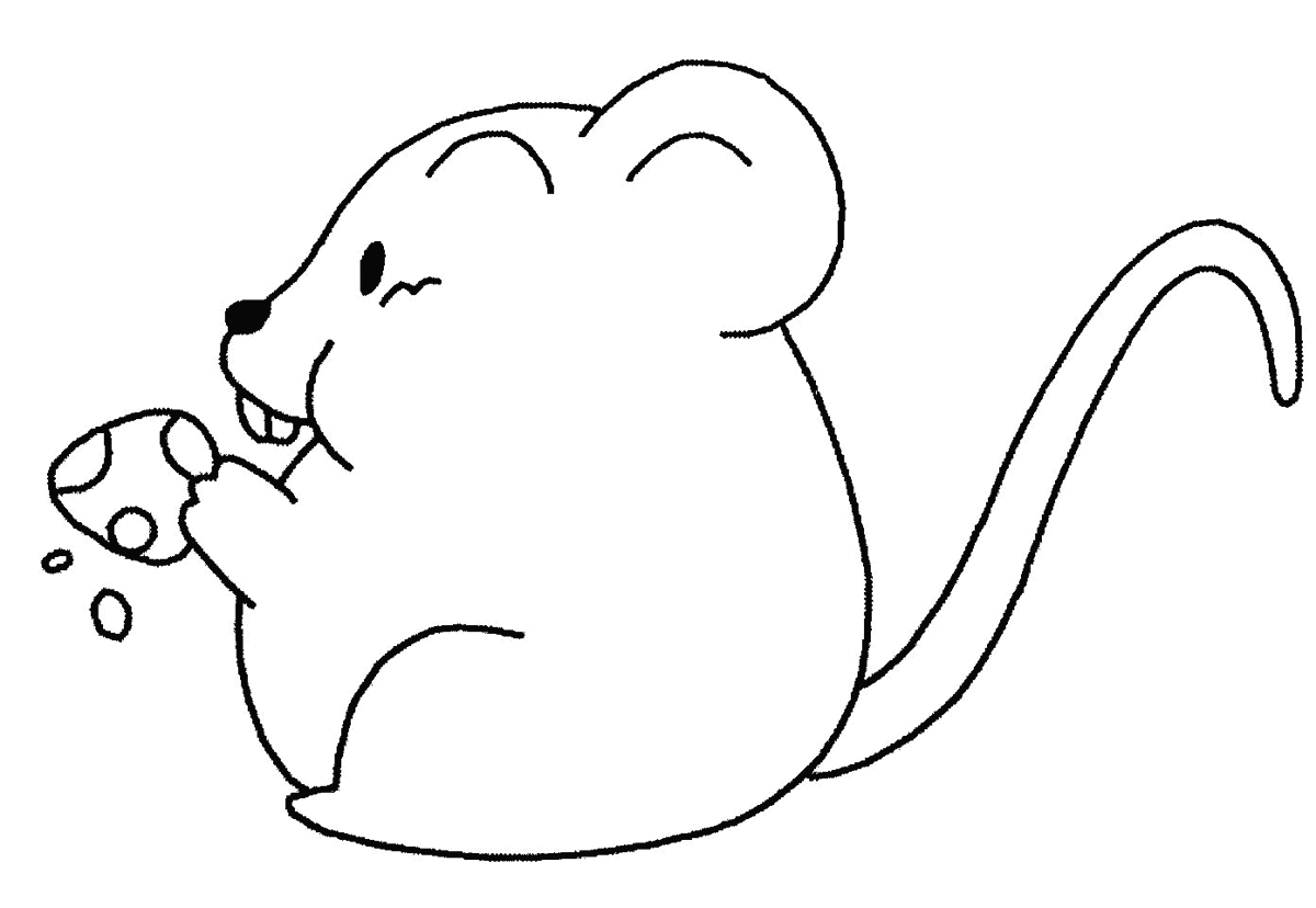 Dibujo para colorear: Ratón (Animales) #13970 - Dibujos para Colorear e Imprimir Gratis