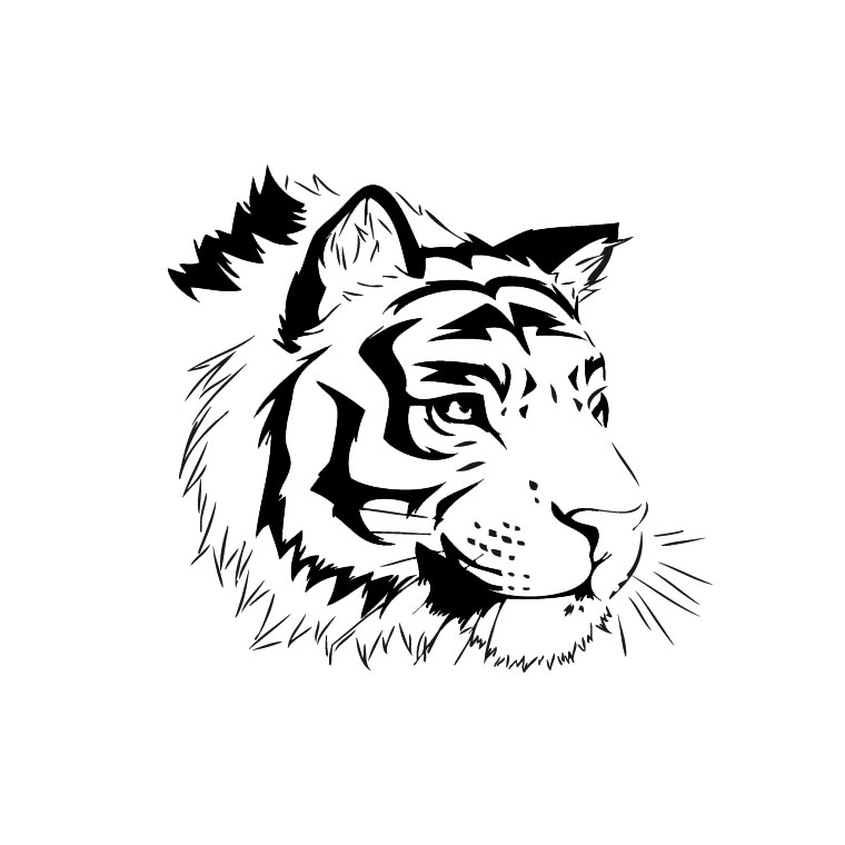 Dibujo para colorear: Tigre (Animales) #13631 - Dibujos para Colorear e Imprimir Gratis