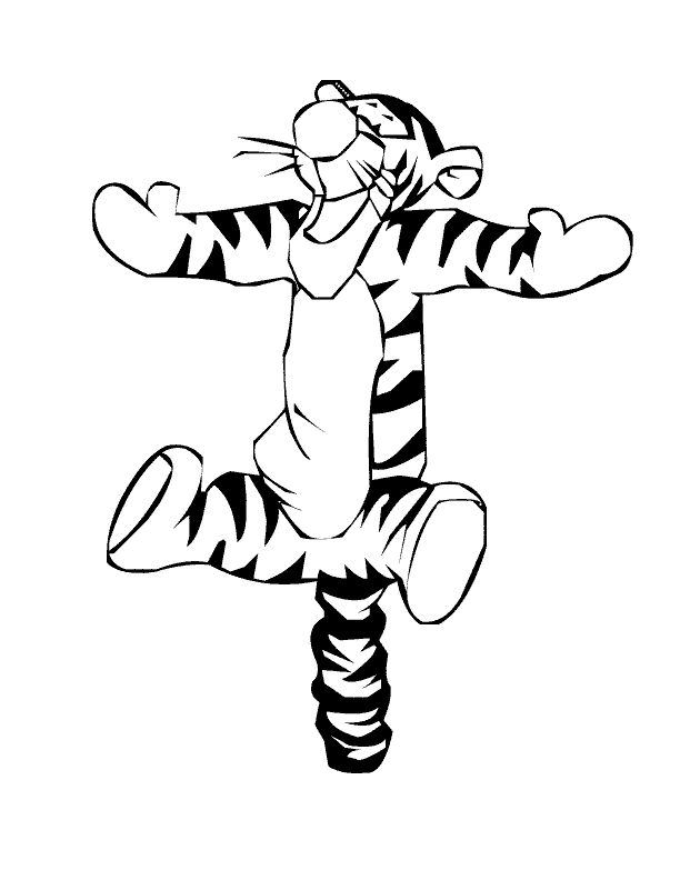 Dibujo para colorear: Tigre (Animales) #13641 - Dibujos para Colorear e Imprimir Gratis