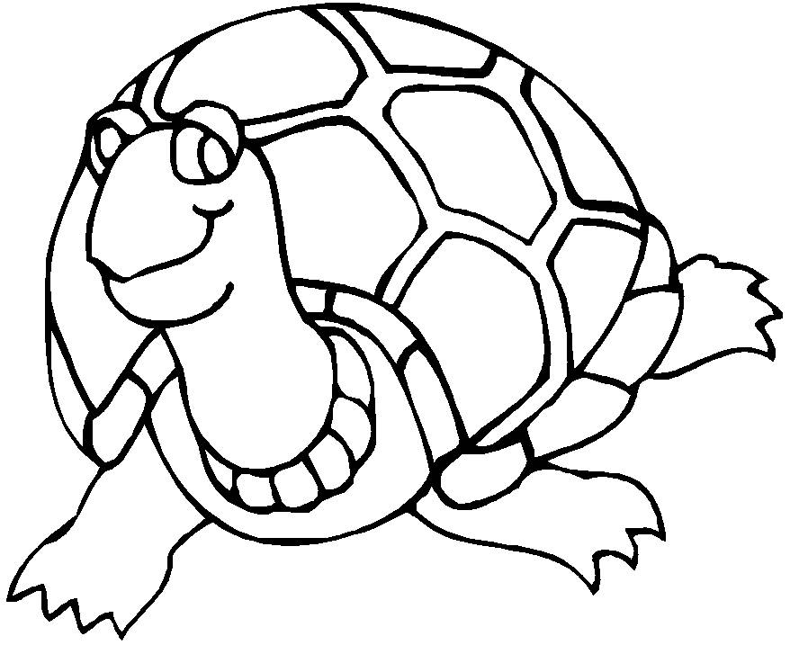 Dibujo para colorear: Tortuga (Animales) #13423 - Dibujos para Colorear e Imprimir Gratis