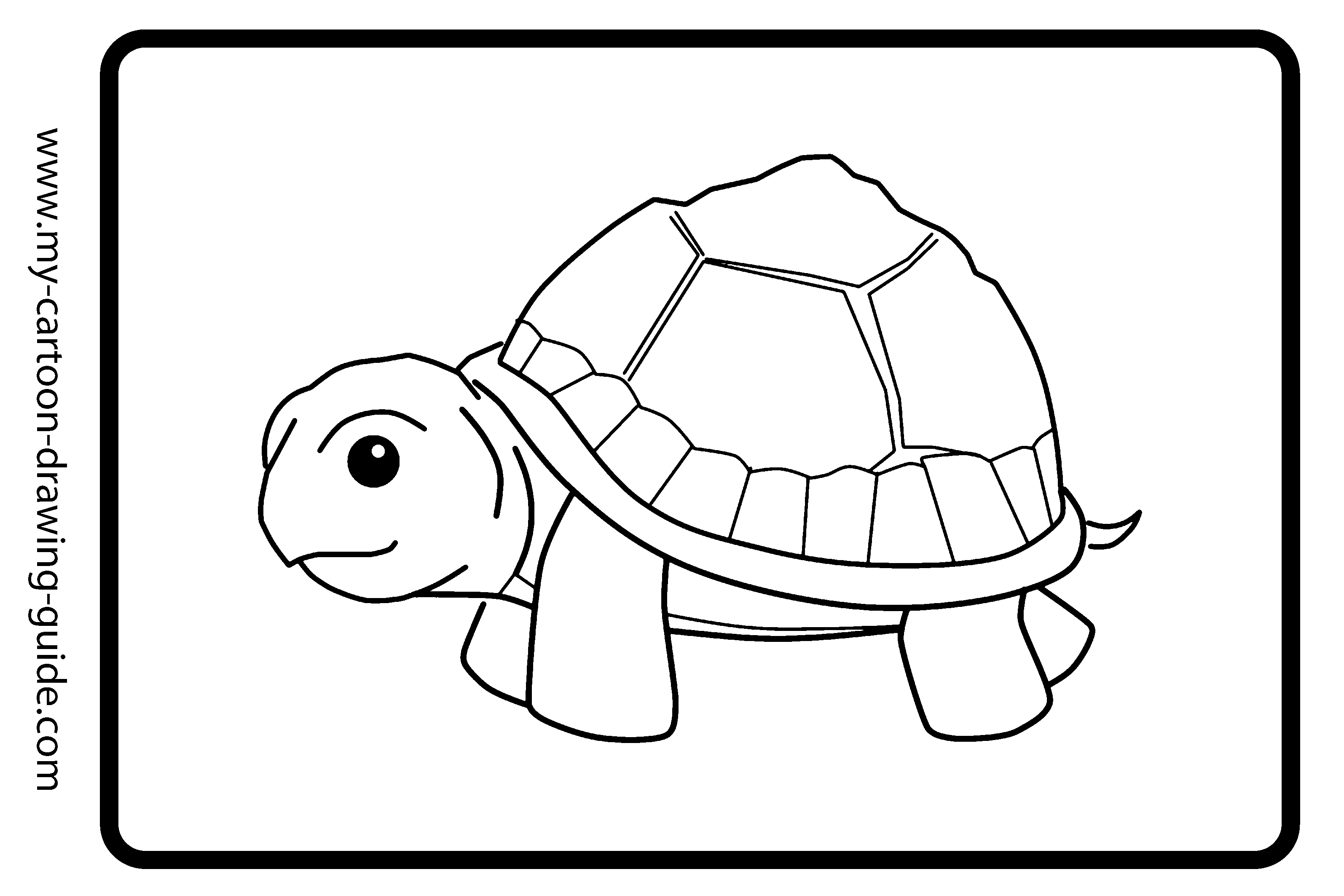 Dibujo para colorear: Tortuga (Animales) #13466 - Dibujos para Colorear e Imprimir Gratis