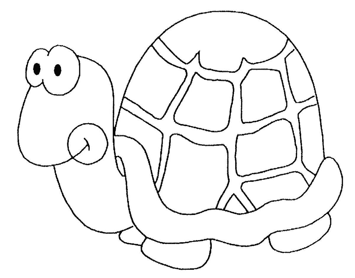 Dibujo para colorear: Tortuga (Animales) #13509 - Dibujos para Colorear e Imprimir Gratis