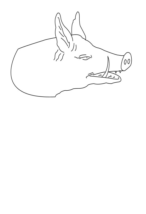 Dibujo para colorear: Verraco (Animales) #14695 - Dibujos para Colorear e Imprimir Gratis