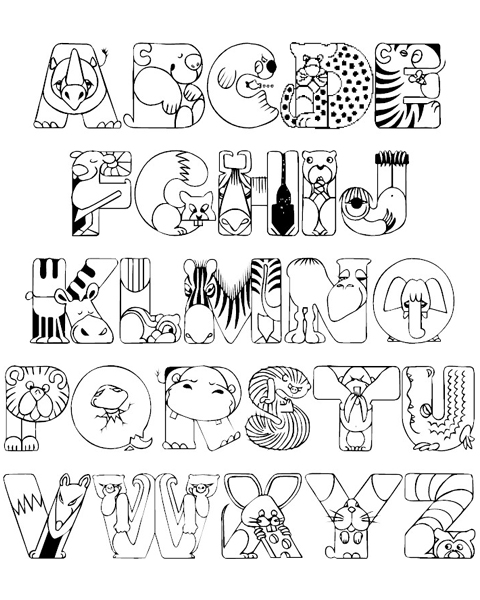 Dibujo para colorear: Zoo (Animales) #12670 - Dibujos para Colorear e Imprimir Gratis