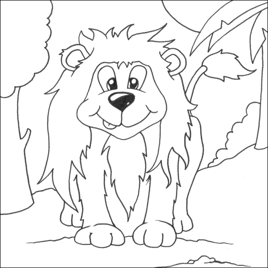Dibujo para colorear: Zoo (Animales) #12847 - Dibujos para Colorear e Imprimir Gratis