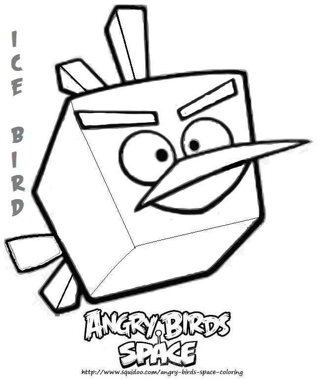 Dibujo para colorear: Angry Birds (Dibujos animados) #25050 - Dibujos para Colorear e Imprimir Gratis