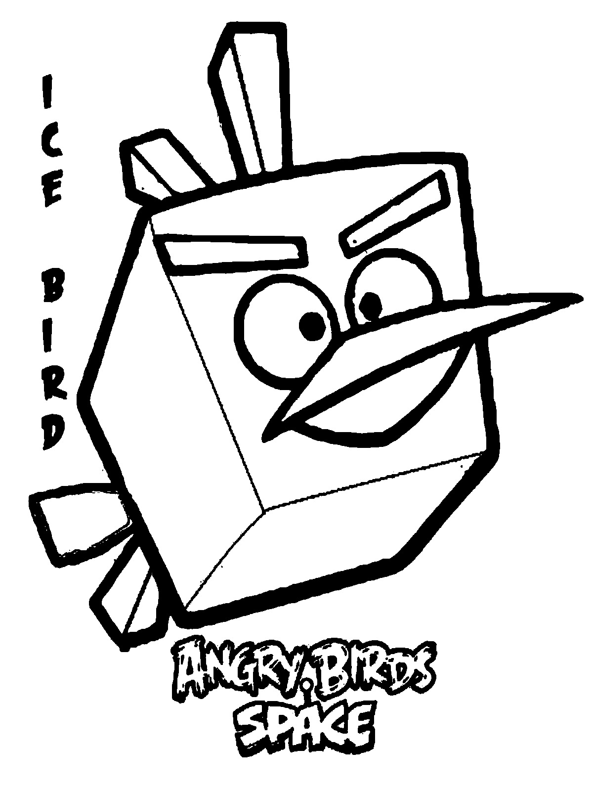Dibujo para colorear: Angry Birds (Dibujos animados) #25084 - Dibujos para Colorear e Imprimir Gratis