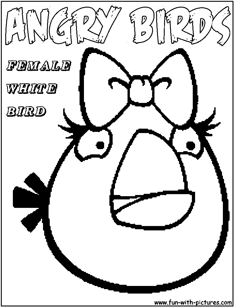 Dibujo para colorear: Angry Birds (Dibujos animados) #25104 - Dibujos para Colorear e Imprimir Gratis