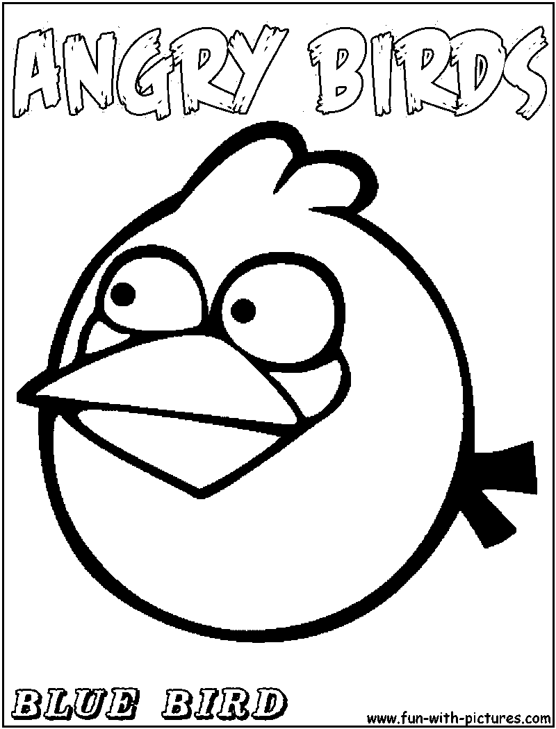 Dibujo para colorear: Angry Birds (Dibujos animados) #25113 - Dibujos para Colorear e Imprimir Gratis