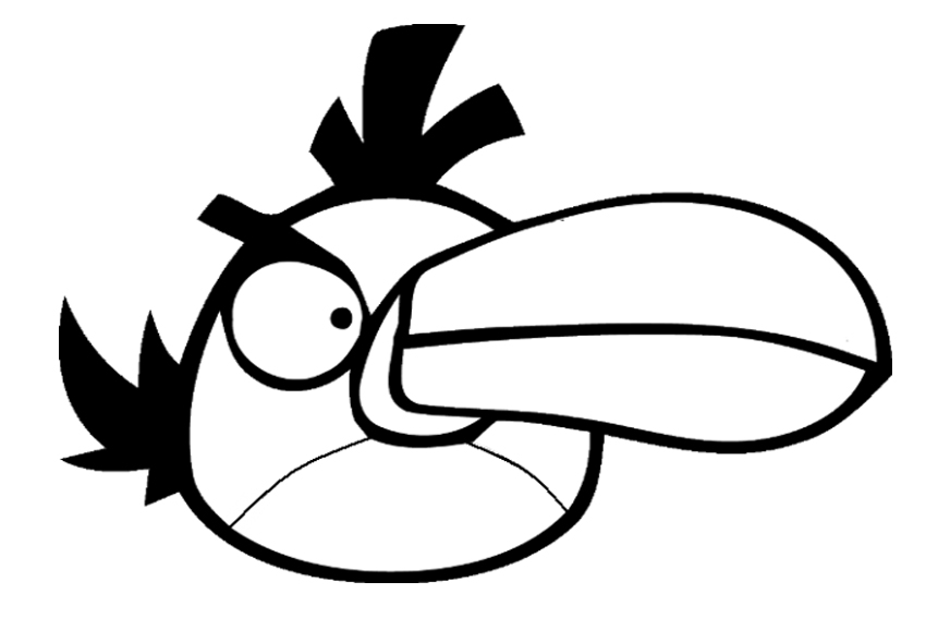 Dibujo para colorear: Angry Birds (Dibujos animados) #25126 - Dibujos para Colorear e Imprimir Gratis