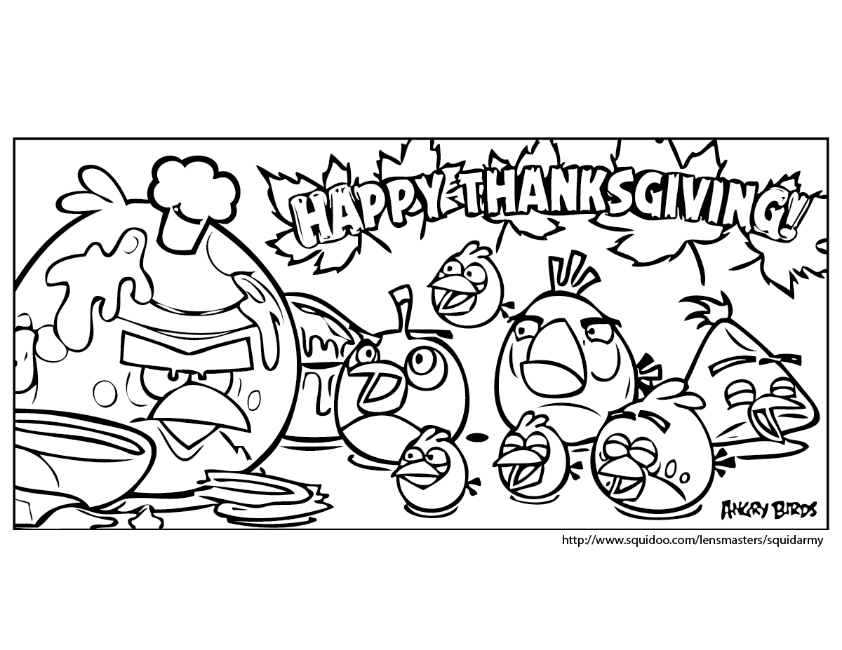 Dibujo para colorear: Angry Birds (Dibujos animados) #25147 - Dibujos para Colorear e Imprimir Gratis