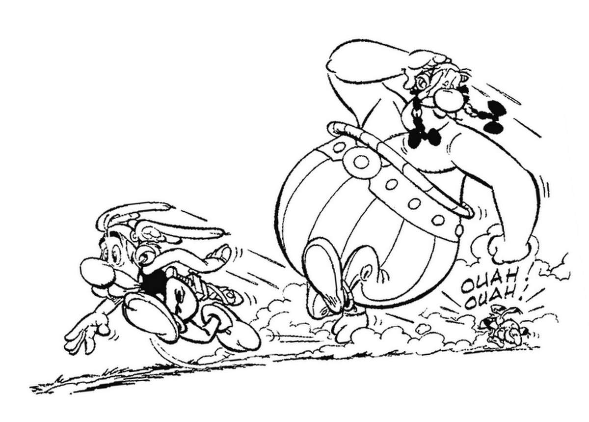 Dibujo para colorear: Asterix and Obelix (Dibujos animados) #24401 - Dibujos para Colorear e Imprimir Gratis