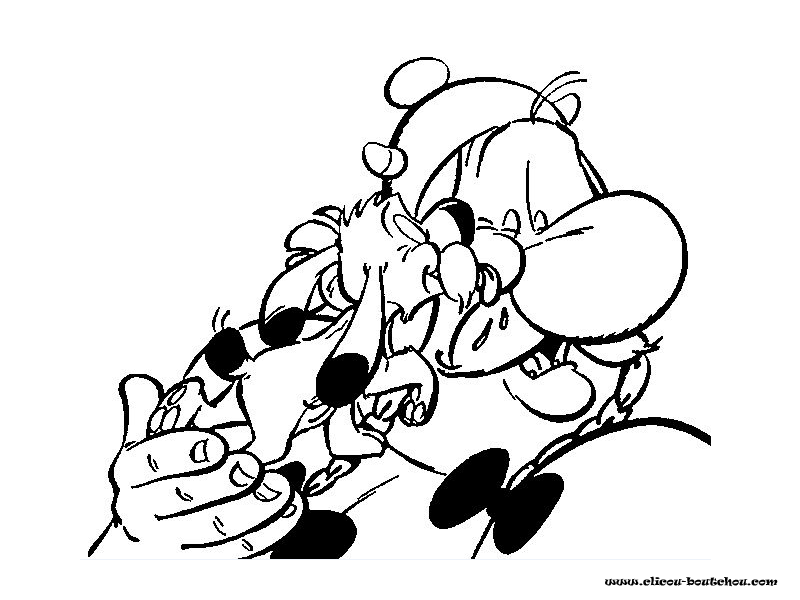 Dibujo para colorear: Asterix and Obelix (Dibujos animados) #24414 - Dibujos para Colorear e Imprimir Gratis