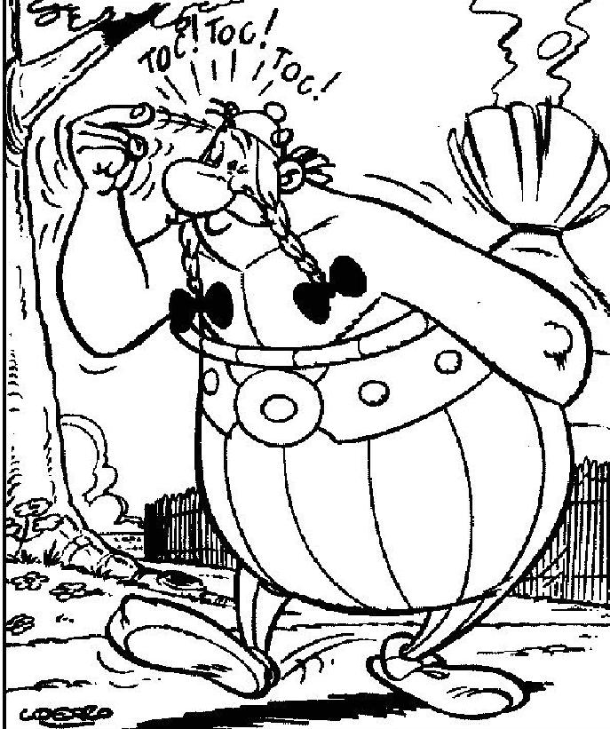 Dibujo para colorear: Asterix and Obelix (Dibujos animados) #24427 - Dibujos para Colorear e Imprimir Gratis