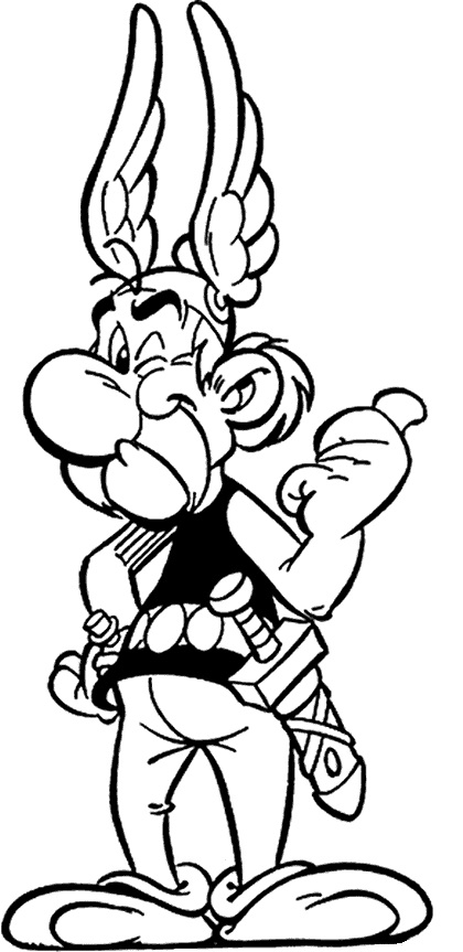 Dibujo para colorear: Asterix and Obelix (Dibujos animados) #24433 - Dibujos para Colorear e Imprimir Gratis