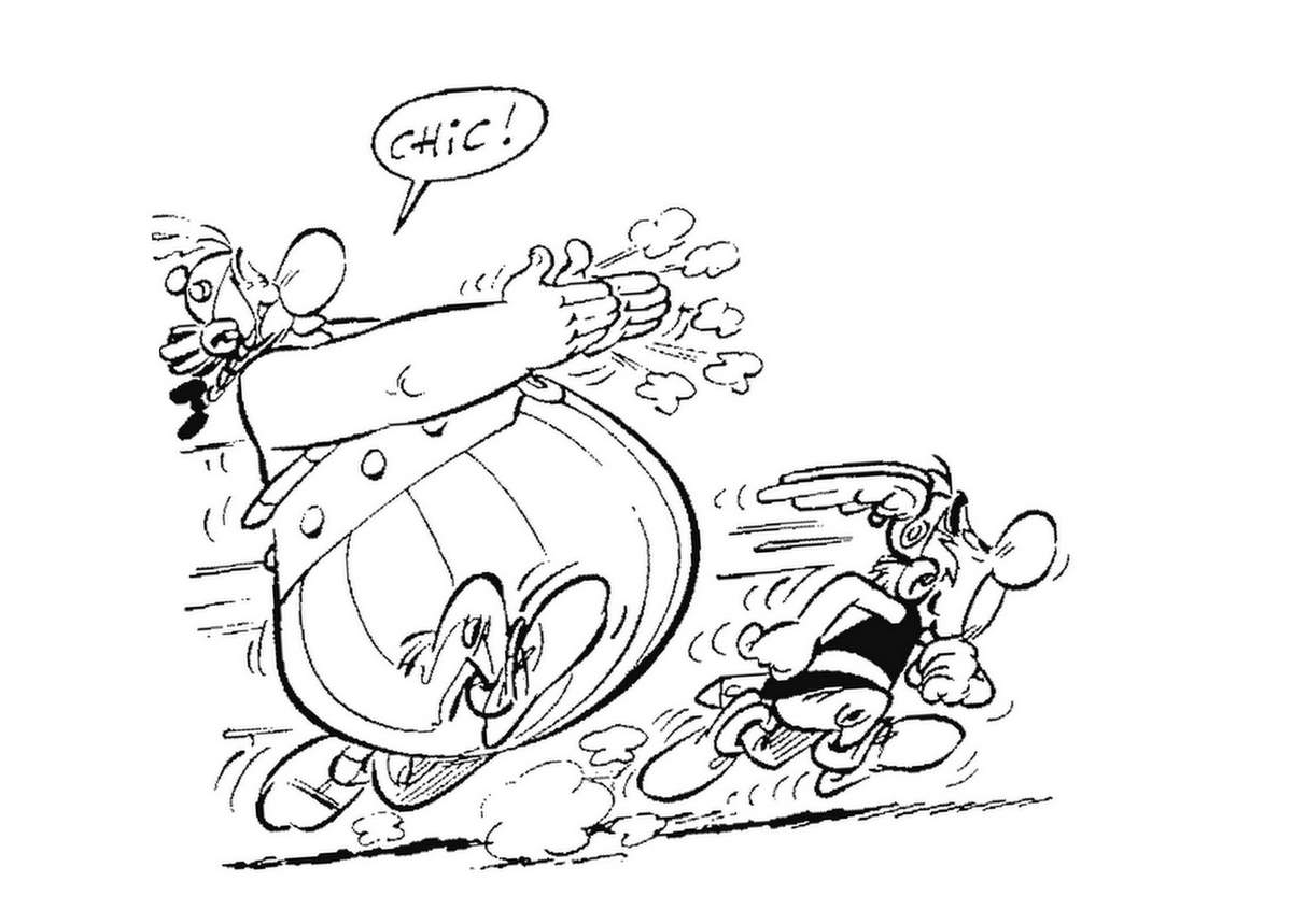 Dibujo para colorear: Asterix and Obelix (Dibujos animados) #24516 - Dibujos para Colorear e Imprimir Gratis