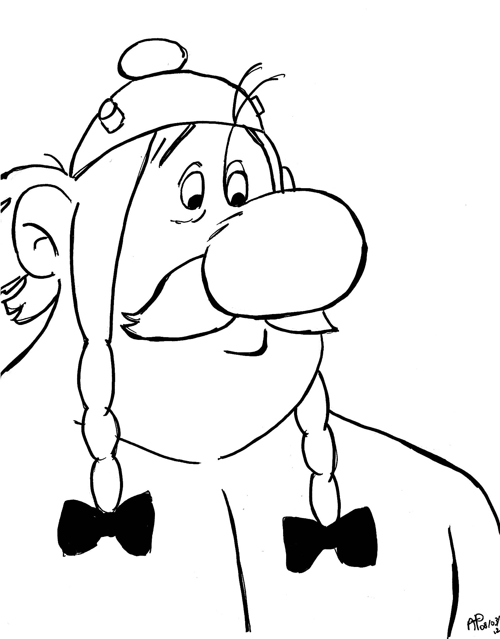 Dibujo para colorear: Asterix and Obelix (Dibujos animados) #24566 - Dibujos para Colorear e Imprimir Gratis