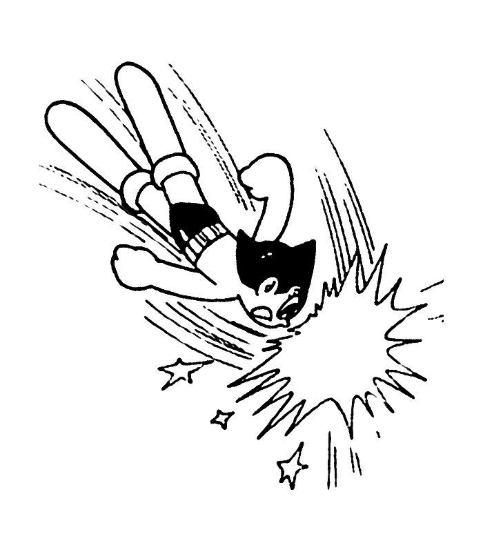 Dibujo para colorear: Astroboy (Dibujos animados) #45236 - Dibujos para Colorear e Imprimir Gratis