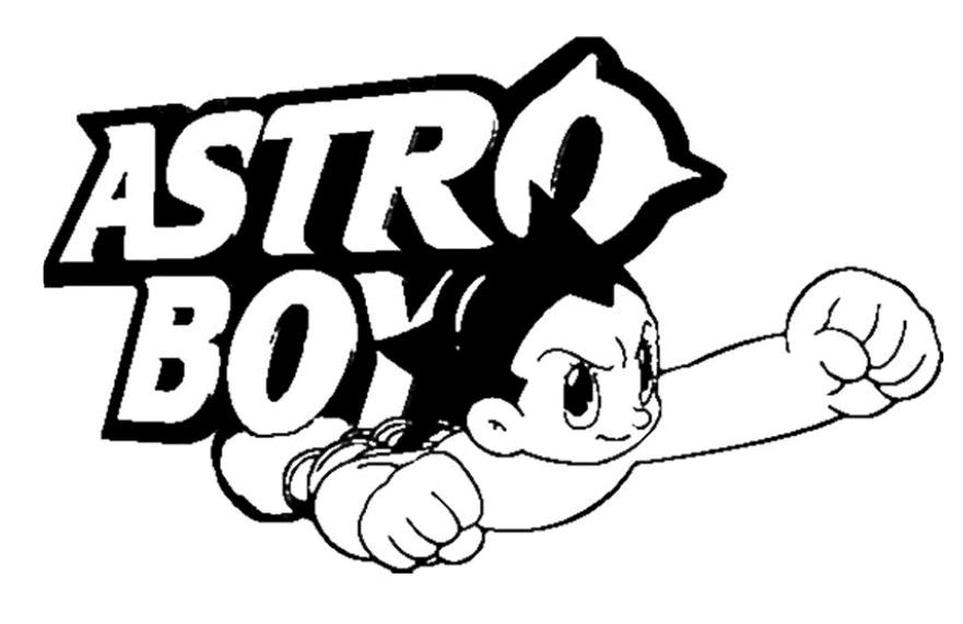 Dibujo para colorear: Astroboy (Dibujos animados) #45237 - Dibujos para Colorear e Imprimir Gratis