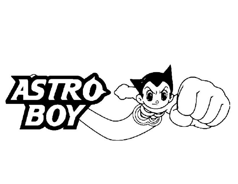 Dibujo para colorear: Astroboy (Dibujos animados) #45242 - Dibujos para Colorear e Imprimir Gratis