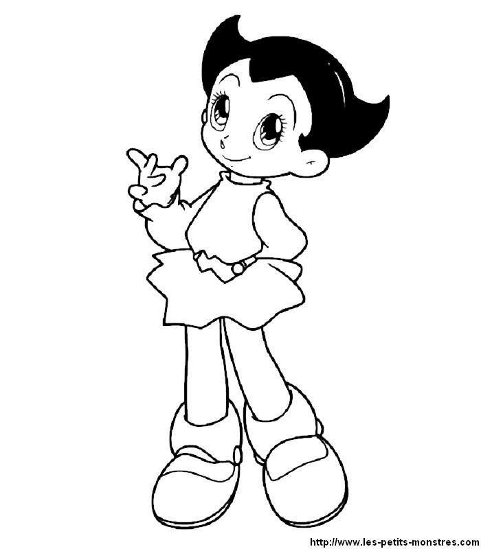 Dibujo para colorear: Astroboy (Dibujos animados) #45274 - Dibujos para Colorear e Imprimir Gratis