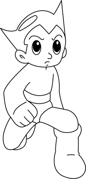 Dibujo para colorear: Astroboy (Dibujos animados) #45279 - Dibujos para Colorear e Imprimir Gratis