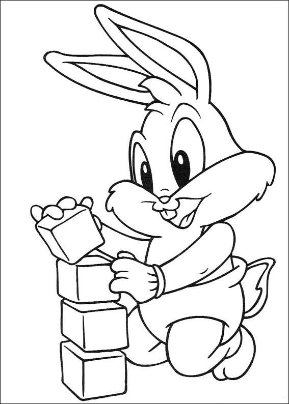 Dibujo para colorear: Baby Looney Tunes (Dibujos animados) #26518 - Dibujos para Colorear e Imprimir Gratis