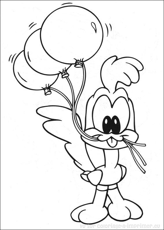 Dibujo para colorear: Baby Looney Tunes (Dibujos animados) #26519 - Dibujos para Colorear e Imprimir Gratis