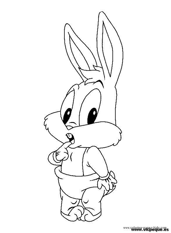 Dibujo para colorear: Baby Looney Tunes (Dibujos animados) #26521 - Dibujos para Colorear e Imprimir Gratis