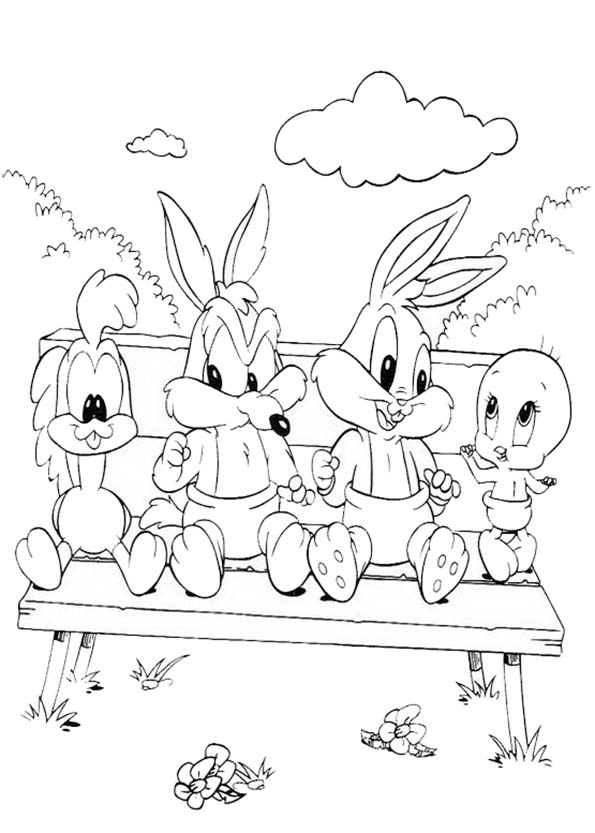 Dibujo para colorear: Baby Looney Tunes (Dibujos animados) #26528 - Dibujos para Colorear e Imprimir Gratis
