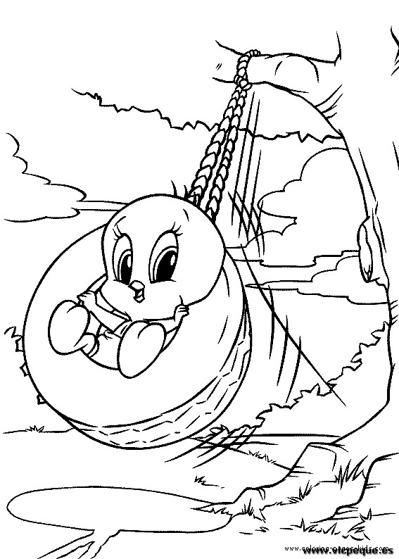 Dibujo para colorear: Baby Looney Tunes (Dibujos animados) #26548 - Dibujos para Colorear e Imprimir Gratis