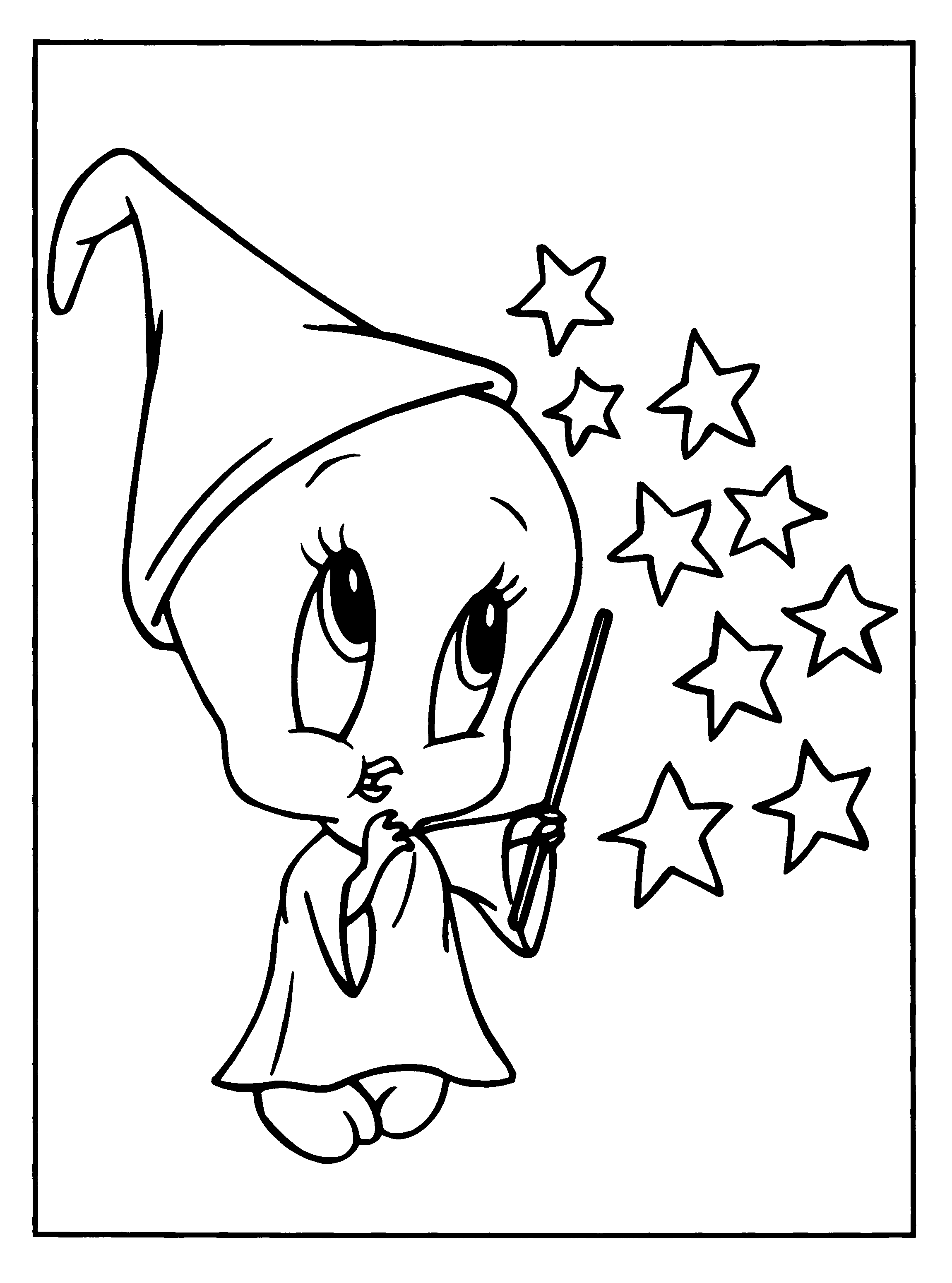 Dibujo para colorear: Baby Looney Tunes (Dibujos animados) #26572 - Dibujos para Colorear e Imprimir Gratis