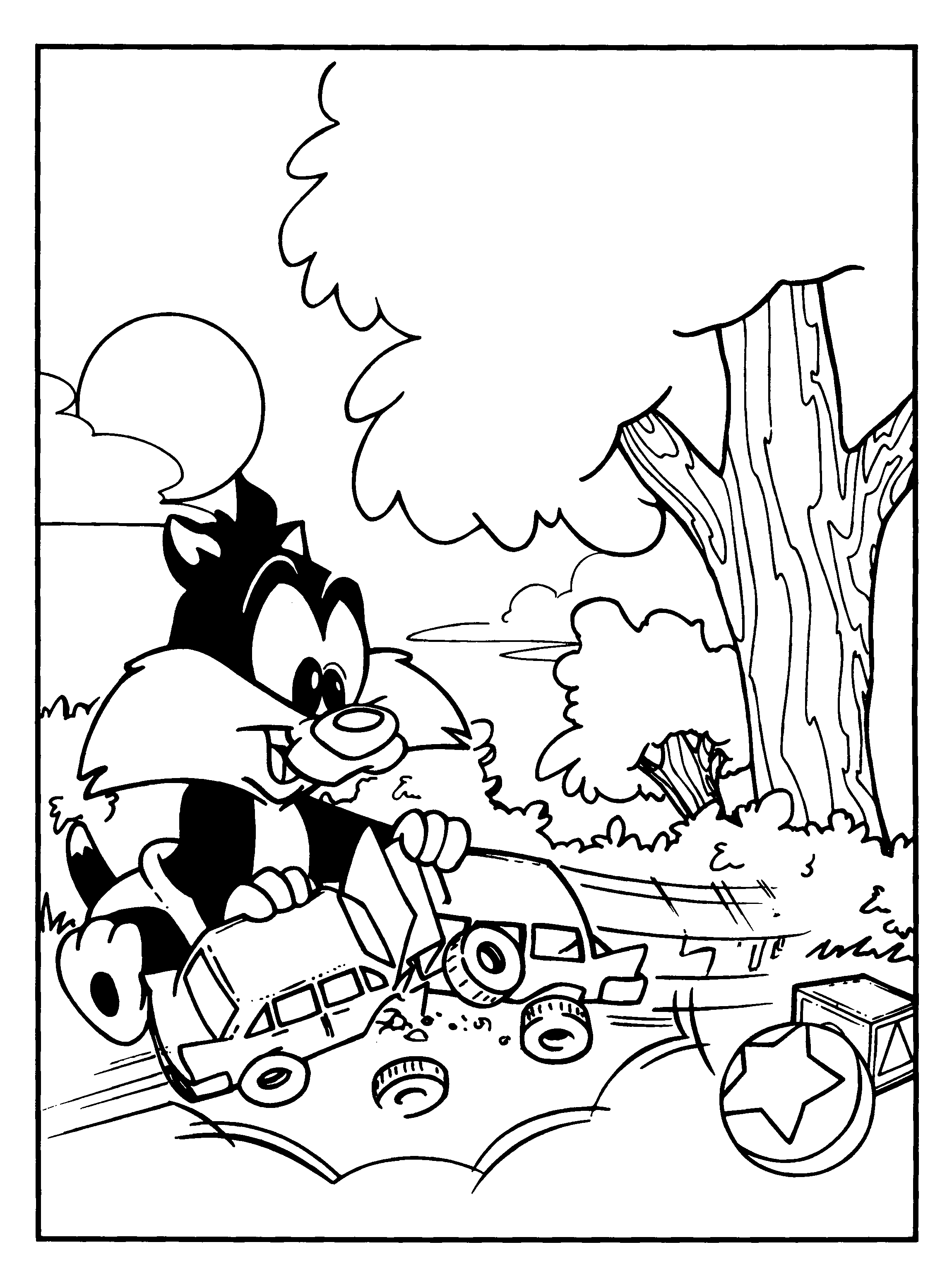 Dibujo para colorear: Baby Looney Tunes (Dibujos animados) #26589 - Dibujos para Colorear e Imprimir Gratis