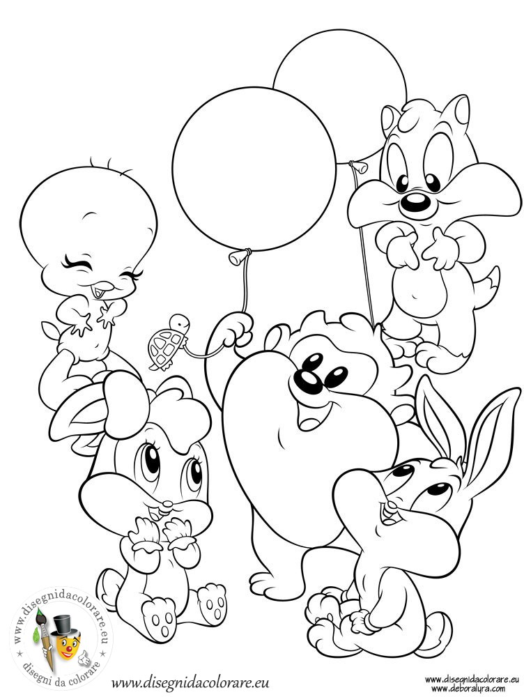 Dibujo para colorear: Baby Looney Tunes (Dibujos animados) #26598 - Dibujos para Colorear e Imprimir Gratis